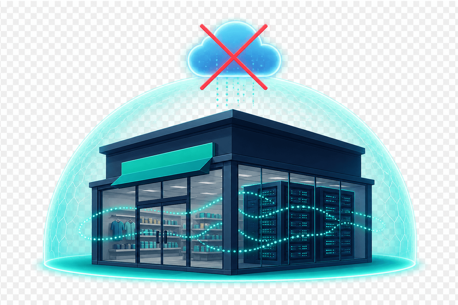 On-premises data sovereignty — all processing stays within your building